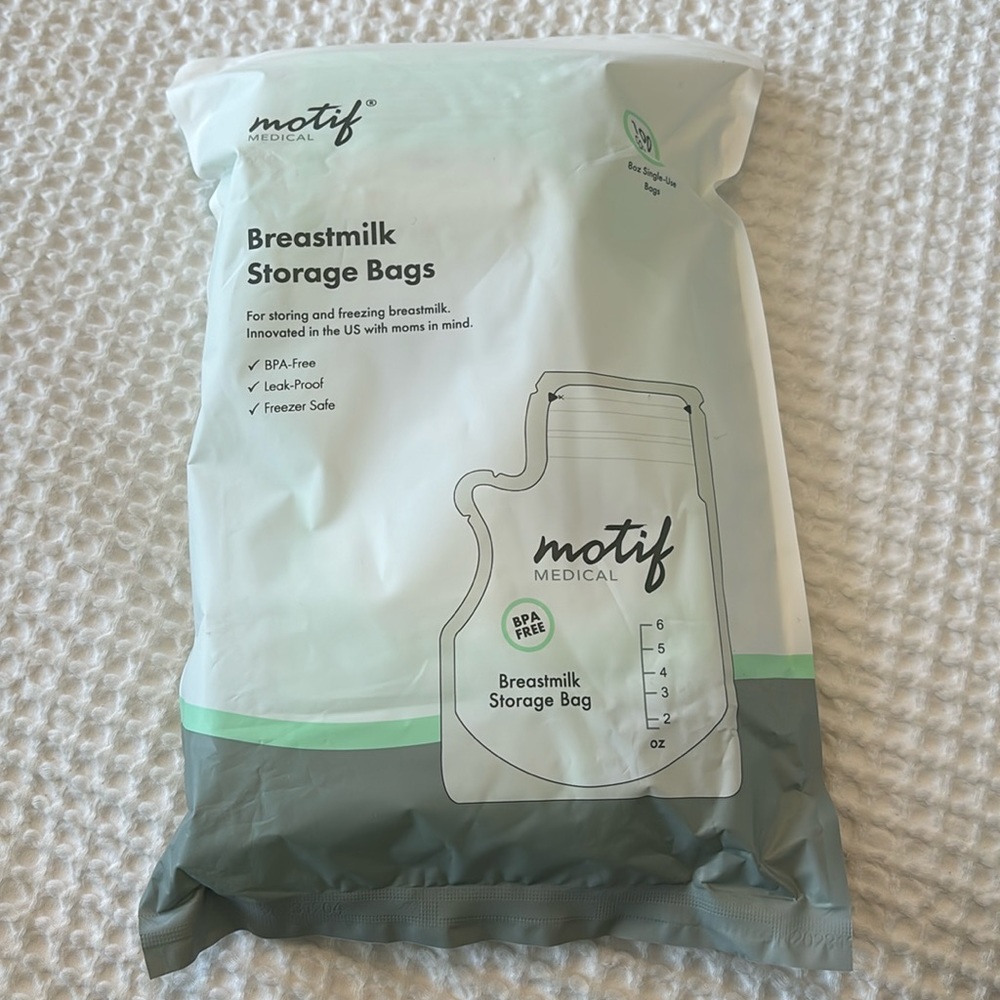 Motif Medical Breastmilk Storage Bags